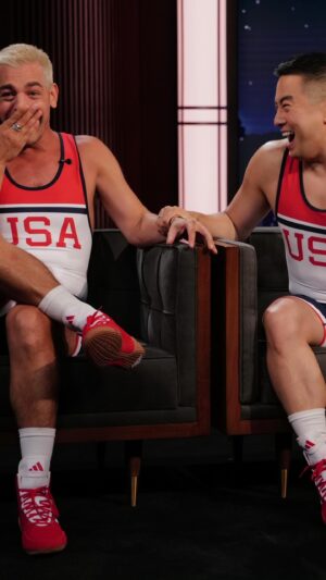 Matt Rogers Instagram - Matt Rogers and Bowen Yang on the Olympics, the Emmys & their podcasts…
