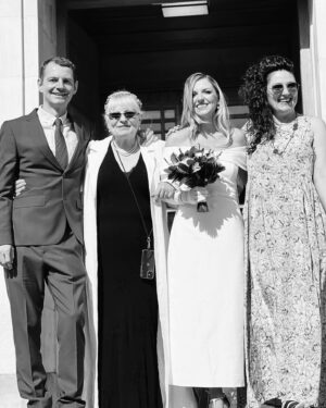 Maude Hirst Instagram - 🤍LEGALLY LAWS PART 1🤍

Part 1 of our wedding celebrations complete & we couldn’t have wished for a more beautiful day. Sunshine, ceremony, family & love. 

1 month today until THE BIG DAY Part 2 and we could not be more excited. 

#legallylaws #wedding #love #celebrate