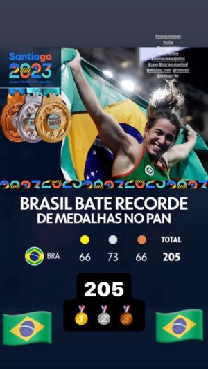 Maurren Maggi Instagram - Parabéns a todos os atletas pelo excelente desempenho no panamericano 2023 no Chile 🇨🇱
E a todos os apoiadores 🇧🇷

#SomosAtletismo
#caixa 
#caixaesportes 
#loteriascaixa
#loteriascaixaesportes
@caixa @loteriascaixaoficial @atletismo.brasil @timebrasil @semesportes