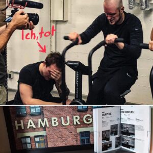 Max Krüger Instagram - Oben: Ich völlig im Sack, nachdem wir uns am Dienstag bei @foodspring (#Werbung) von @zimo.tam haben knechten lassen. Auch auf diesem Bild sind @asmoogl und @derollikanal, die natürlich viel länger als ich für den Fitnessparkour gebraucht haben und deshalb noch auf den Rädern sitzen, während ich schon chillen (aka sterben) darf. ⠀⠀⠀⠀⠀⠀⠀⠀⠀⠀⠀⠀⠀⠀⠀⠀⠀⠀⠀⠀⠀⠀⠀⠀⠀⠀⠀⠀⠀⠀⠀⠀⠀⠀⠀⠀⠀⠀⠀⠀⠀ ⠀ Unten: Obwohl mir wirklich immer noch alles weh tut, mach ich weiter. Und das sogar im Hotelzimmer in Hamburg. Die #DoktorFit Bewegung kennt keine Grenzen!^^