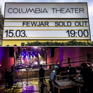 Max Krüger Instagram - Nach Jahren stehe ich endlich auch mal mit den Jungs von @fewjar auf der Bühne. Dann direkt vor ausverkauftem Haus. Wird geil! #polemonium