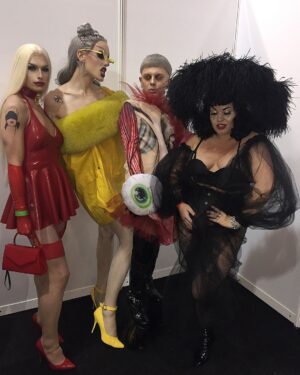 Max Malanaphy Instagram - aaahh ⚡️⚡️⚡️ real monsters @penelopestanwyck @satanbitch__ @kathryncreepshow @afflecks_manchester @ellis_atlantis @misslailamcqueen