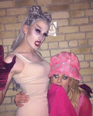 Max Malanaphy Instagram - sour grapes   strawberry shortcake/gender-reveal sheet cake @katya_zamo