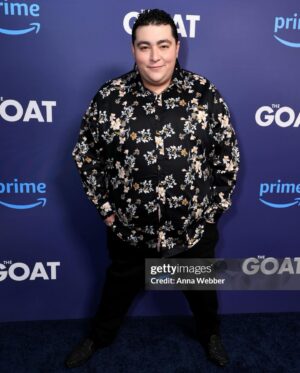 Max Talisman Instagram - The GOAT Cocktail Party 🐐🏆 #TheGoat 
PS The GOAT of everything will always be @serenawilliams 
@amazonfreevee @primevideo 
Clothes by @johnnybiggusa 
Styling by @styledbyambika 
Haircut by @hairbyrmz for @southpawlosangeles