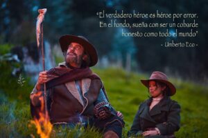 Maxi Ghione Instagram - Este es Claudio @maxighione, el protagonista de Cansado de ser feliz. Él es neurótico, ermitaño y psicorrígido, con un sentido del humor cáustico. Ama los caballos, las pulps y las películas western, pero sobre todo, es un hombre con una capacidad imaginativa increíble, cuya mayor inspiración es el Hombre Sin Nombre, el personaje interpretado por Clint Eastwood. Al igual que don Quijote, no actúa como un loco sino como un niño de 65 años al que le cuesta admitir los límites de la realidad y que se cree su propio juego. En la interacción con Gabriela, su nieta, Claudio descubre el amor que se perdió con Silvia, y es precisamente a través del juego y la imaginación con ella, que Claudio encuentra un modo de crecer y aceptar la realidad. El 26 de agosto podrán conocerlo por @canaltrececo a las 9 pm. 
.Foto por@ @mariofoxacevedo 
.@ministerio_tic 
.
#CansadoDeSerFeliz #SeriesColombianas #Estreno2024 #TVLatina #CanalTrece #FicciónLatinoamericana #SeriesQueNoTePuedesPerder #Dramedia #HistoriasQueConectan #ClintEastwood #ProducciónLatina #tvseries #western #heroes #storytelling #filmmaking