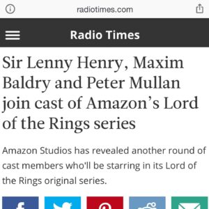 Maxim Baldry Instagram - Thank you @lotronprime and @amazonstudios ⚔️🔮🛡🏔🇳🇿