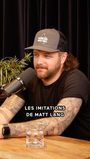 Maxim Martin Instagram - Pour entendre les imitations de @matt_lang_music et plusieurs anecdotes 😉 le lien est dans la bio! On a eu du fun en masse 🔥