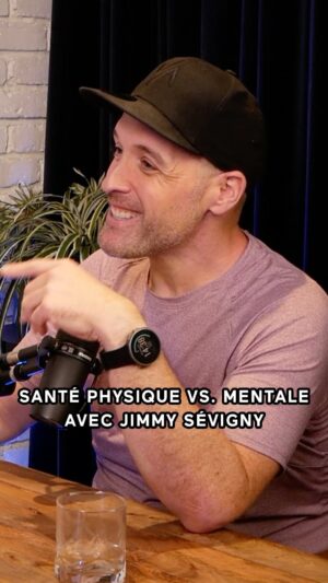 Maxim Martin Instagram - Deal avec @jimmy_sevigny c’est aussi de parler de la santé physique vs. mentale ☺️ Pour écouter cette discussion importante, lien en bio 😉