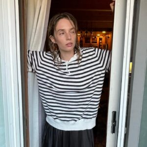 Maya Hawke Instagram - I told someone after one of my shows I was pretty sure I had a teeshirt they had made and lost in a trade. 
Here is proof.