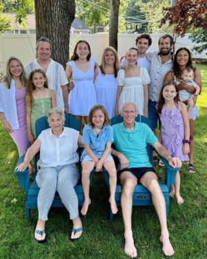 Meagan Martin Instagram - Feeling so thankful to have gotten so much family time in at the Cape! Indy absolutely loved getting to hang with his cousins, aunts and uncles, and nonnie and papa! Can’t wait for next summer 🥰!!!