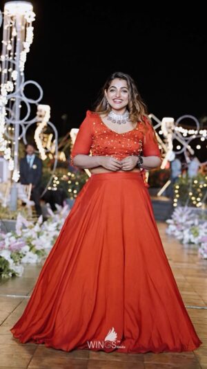 Meera Anil Instagram - Wearing @aalaadesigners 
Video captured and edited @wings_media 
Jewel courtesy @alameen_fashion_jewels