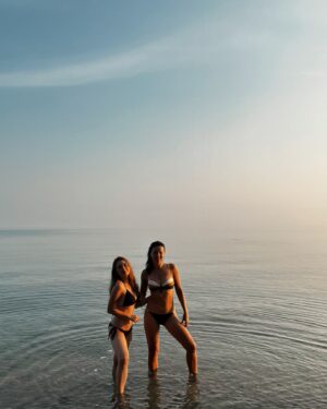Meg Imperial Instagram - When I said I don’t want to take a photo of myself wearing a swimsuit, but she said that I’ll regret it if I don’t. Thanks @coco.natty 😘