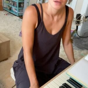 Meg Myers Instagram - I started filming my music therapy songwriting course today! Honestly I’ve been feeling really resistant to the filming part but once I did it I had such a breakthrough and had way too much fun doing it. Btw this shot was not meant to show my face because it was a shot focusing on my piano playing and now watching it back my journal is covering the piano anyway what the heck😂

Anyway, i've been pouring my heart into this project and it still has a ways to go but i'm feeling really proud of it and cant wait to share it with you guys!

Also happy Lions Gate portal tomorrow♾️♾️🤓🤓🤓🤓🤓