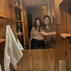 Megan Stalter Instagram - I'm so in love with my hot pretty kind perfect girlfriend sorry nothing funny to say just in love with her 🍒she's everything 2 me 💕🍒💕