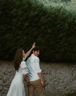 Meganne Young Instagram - Just found a folder full of prenup pictures with Boneezy. We specifically requested that the lovely photographers just follow us around and shoot what they felt would look fun. For Bonez and I, we wanted photos that captured how we enjoyed a day when we travel. I posted a bunch of these photos years back but I think that this set is my favorite— it’s a more accurate depiction of our random moments as we rumble our way through life ❤️ ps, the “check my tinga” photo is my life multiple times a week 🤣
