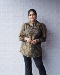 Actress Meghana Raj HD Instagram Photos and Wallpapers August 2024