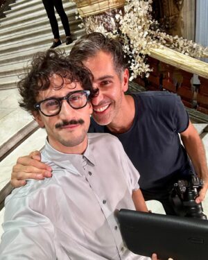 Mehdi Kerkouche Instagram - Gala du @balletoperadeparis 2023 
Merci @jmwestonofficial pour cette invitation et merci aux bests @guillaumeboulez @c_chanut et @hermes pour cette tenue de rêve 🫶🏻
Une soirée spéciale pour applaudir le travail de la sis @marionmotin et la team de 🔥 @judithleray_light @julienramade
Bravo les danseur.euse.s 🔥🔥🔥(dédicace aux chatons qui se reconnaîtront) 
Et oui je descends toujours les marches comme ça 🫶🏻
📸 le king @julienbenhamouphotographe
