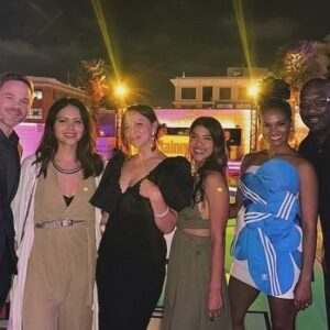 Melissa O'Neil Instagram - More from the @entertainmentweekly Comic-Con Bash last night…

Thank you @tvline for this sweet share about @therookieabc with our fierce ladies @mekiacox @alydiaz (Swipe Right to watch the clip!)