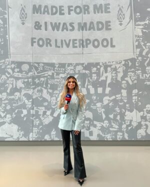 Melissa Reddy Instagram - That’s a wrap on my 10th (!!!) season in England covering the Premier League 🥹✨

Still seems and feels like a wild dream at times! Impossible is Nothing 😉