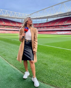 Melissa Reddy Instagram - That’s a wrap on my 10th (!!!) season in England covering the Premier League 🥹✨

Still seems and feels like a wild dream at times! Impossible is Nothing 😉