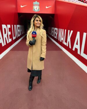 Melissa Reddy Instagram - That’s a wrap on my 10th (!!!) season in England covering the Premier League 🥹✨

Still seems and feels like a wild dream at times! Impossible is Nothing 😉