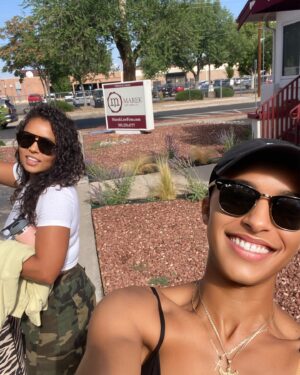 Melody Thornton Instagram - We gon touch the sky 😘