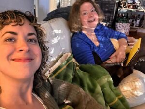 Meredith Stepien Instagram - The moment I’ve been dreaming of finally came true this past week!! We hosted my whole family here in our house!! 💕💕💕 I loved having us all in one place just snackin, crafting, doing crosswords and laughing together. I’m so lucky!!!!