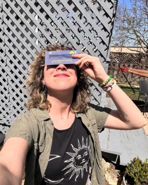Meredith Stepien Instagram - That was such a cool experience!!! Did anyone else get to see it???? #equippedtoeclipse
