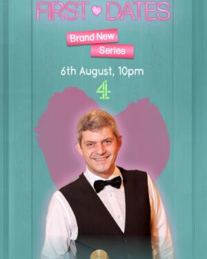 Merlin Griffiths Instagram - @firstdates klaxon! 🚨🚨🚨
We're back, 6th August, 10pm (because it's saucy don't you know?!) on @channel4 ❤️❤️❤️
.
#FirstDates #NewSeries #Channel4 #Love #Dating 
.
PS: I've tagged all our brilliant team so you can find them too 🥂😁❤️