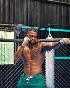 Michael Ajay Instagram - I don’t need a weapon. I am one 🗡️

#michaelajay #manninamaga #actor #mma