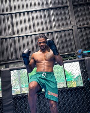 Michael Ajay Instagram - I don’t need a weapon. I am one 🗡️

#michaelajay #manninamaga #actor #mma