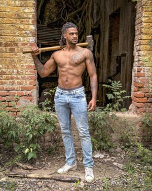 Michael Ajay Instagram - Villain of your dreams. 🗿
#michaelajay