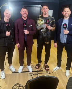 Michael Bisping Instagram - I’m telling ya. No Man Alive! Congrats to the champ @tomaspinallofficial