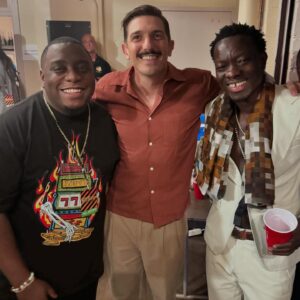 Michael Blackson Instagram - Only @50cent could pull this off because we love this modasucka. Shreveport Louisiana got a treat last night, 4 hrs of comedy from the hottest comics in the game. The beechneega that did the lineup tried to set me up for failure by having go on right after master p and Dababy, but Dave Chapelle told me Mike don’t worry we all rock stars. Sometime we forget who we are so thank you Dave. Best 10 mins performance of my career.