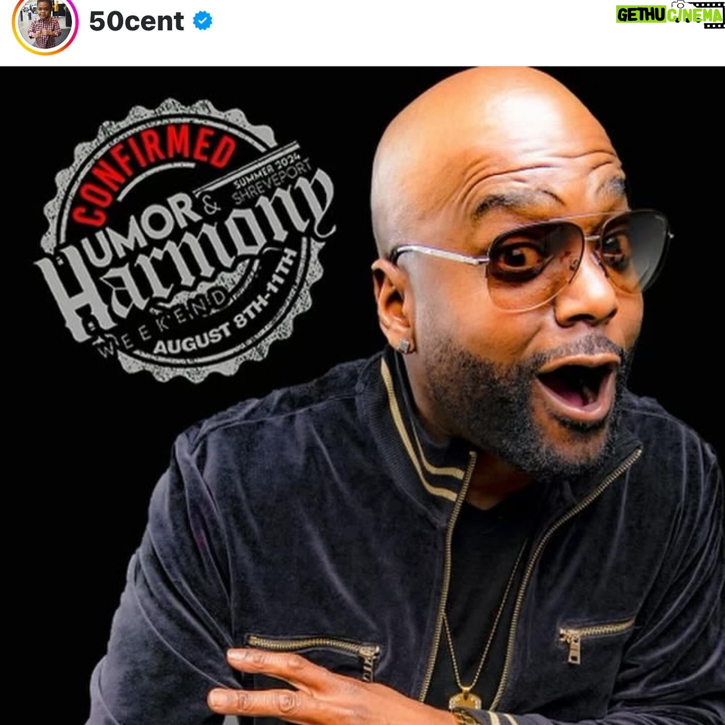 Michael Blackson - 25.7K Likes - Only @50cent could pull this off because we love this modasucka. Shreveport Louisiana got a treat last night, 4 hrs of comedy from the hottest comics in the game. The beechneega that did the lineup tried to set me up for failure by having go on right after master p and Dababy, but Dave Chapelle told me Mike don’t worry we all rock stars. Sometime we forget who we are so thank you Dave. Best 10 mins performance of my career.