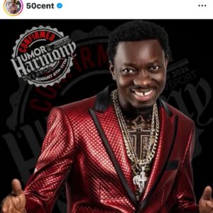 Michael Blackson Instagram - Only @50cent could pull this off because we love this modasucka. Shreveport Louisiana got a treat last night, 4 hrs of comedy from the hottest comics in the game. The beechneega that did the lineup tried to set me up for failure by having go on right after master p and Dababy, but Dave Chapelle told me Mike don’t worry we all rock stars. Sometime we forget who we are so thank you Dave. Best 10 mins performance of my career.