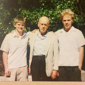 Michael Grant Terry Instagram - Grandpa Jim. Theater and film lover. And the reason I do what I do. Miss him tons.