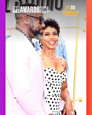 Michael Jai White Instagram - “Date Night” with my wife @iamgillianwhite at the 2024 BET AWARDS last night! @bet 🖤🤍 #powercouple #couplegoals #husbandandwife #awards #redcarpet #music #datenight #bet