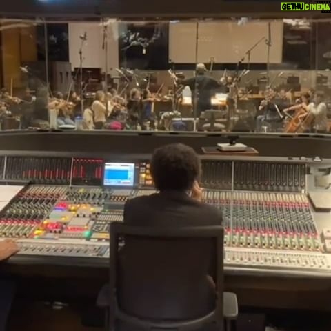 Michael Kiwanuka - 3.1K Likes - A few months back recording strings for Floating Parade. Strings arranged by @rosiedstrings.