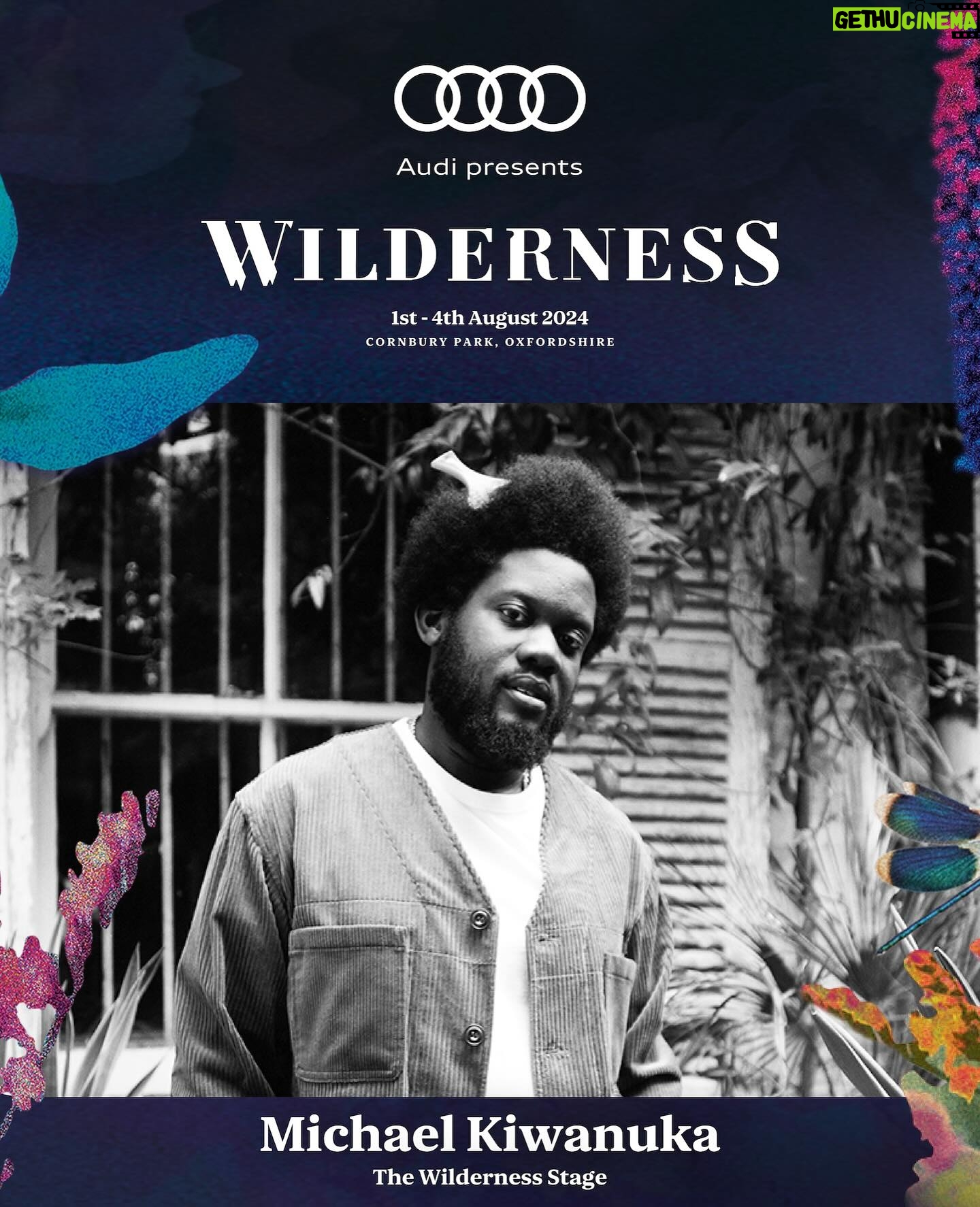 Michael Kiwanuka - 9.6K Likes - Excited to announce our first U.K shows of the year at The Piece Hall in Halifax this June & headlining Wilderness Festival in August. Can’t wait to play for you again… tickets for Halifax are on general sale at 9am tomorrow & Wilderness tickets are on sale now, link in stories.
📸- Olivia Rose
