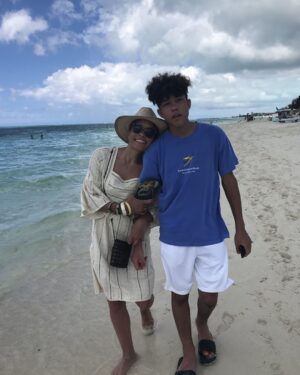 Michael Michele Instagram - For no other reason than I miss him🥺
As a single-mom, he is not only my son, my child, but also my center. 
I raised him solo with the help of my loving family and now he’s flying with his wings, I’m proud of his college life and his growth as a young man.
BUT, he did tell me that he “sees me too much for a college sophomore” 🤣
Ok son, guess IG is gonna be tired as hell of seeing my Mommy postings!👶🏽🤣❤️