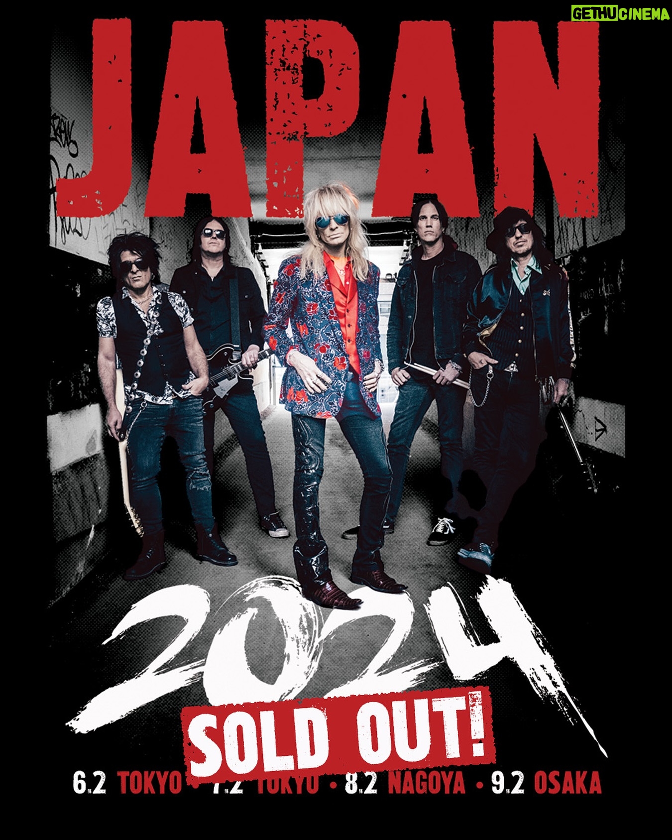 Michael Monroe - 2.7K Likes - And that’s a wrap! Four SOLD OUT shows in Japan. Thank you to everyone who came to a show. We head back to Finland later today and begin recording a new album next week!! 👀