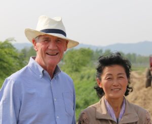 Michael Palin Instagram - I spent a day in the fields working for this farmer. She wasn’t impressed by my hoeing.