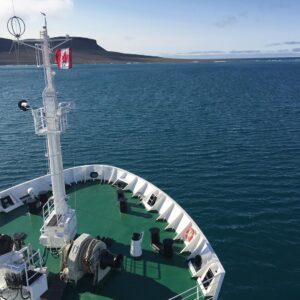 Michael Palin Instagram - Going through the Northwest Passage. Canadian expedition, Russian ship