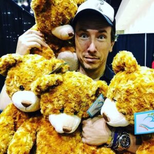 Michael Traynor Instagram - The face you make when a teddy bear whispers sweet nothings in your ear.
.
.
.
@everythinginspire @walkrstalkrcon