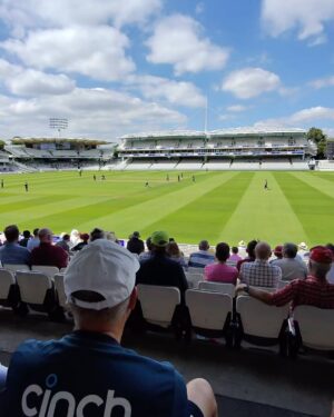 Michael Vaughan Instagram - Filmed from my Meta @rayban sunglasses yesterday .. .. what about umpires wearing them or even players for footage during TV games .. @blackheart4good @homeofcricket .. #Cricket