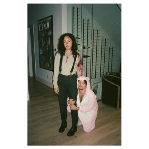 Michael Vlamis Instagram - HAPPY BIRTHDAY AURORA!!! Here’s to another year of being the Pig to your Nicolas Cage. I love you to the moon you hung and back and can’t wait to continue adventuring with you. Love, Michael ❤️🐷