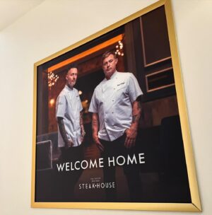 Michael Voltaggio Instagram - incredible week cooking with @bryanvoltaggio and the team launching new menu @voltaggiobrotherssteakhouse . I’d love to share my pictures of the food but we’d rather see yours! 📸 
welcome home….