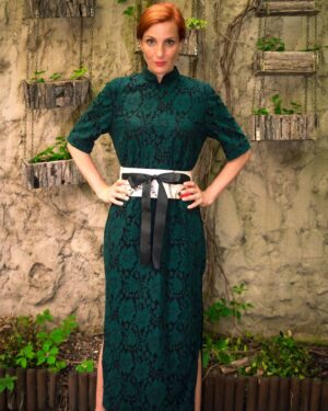 Michaela Maurerová Instagram - @la_femme_mimi_prague = Ušito a nošeno s láskou🫶
🧡♥️🩵🩶🩷💚💙💛💜HRDÁ AMBASADORKA✌🏻
Photo by @adelaleinweberova 
Video by @denisa_dimitri 
#kolekceléto2024 #lafemmemimiprague