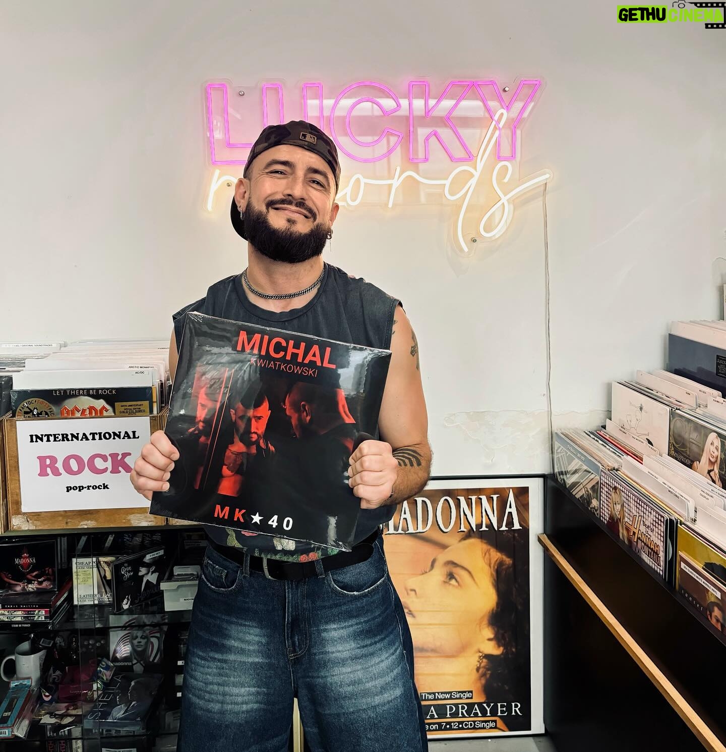 Michal - 494 Likes - MK40 en vinyle est de retour chez @luckyrecordsparis ! Merci à toute l’équipe, c’est toujours une fierté d’être distribué dans cet endroit mythique où je passais des journées entières quand je suis arrivé à Paris il y’a 100 ans :) Dépêchez-vous, il y’en a pas beaucoup. Merci et bisous! #mk40 #album #luckyrecords #paris #vinyle #madonna #lp